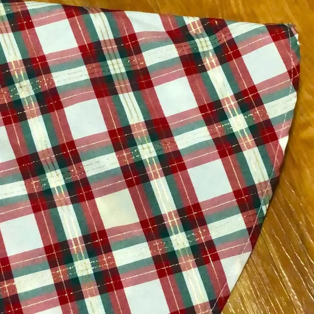 Ashley Ann Girl’s Plaid Festive Holiday Dress Size 4T